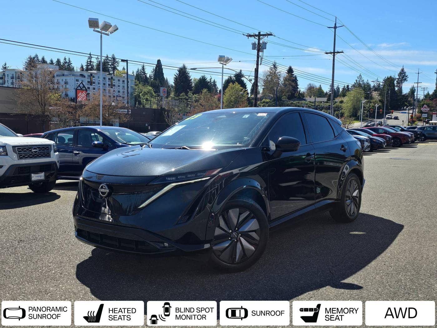 2023 Nissan Ariya Evolve+ — SUV — 12,033 mi — Edmonds, WA