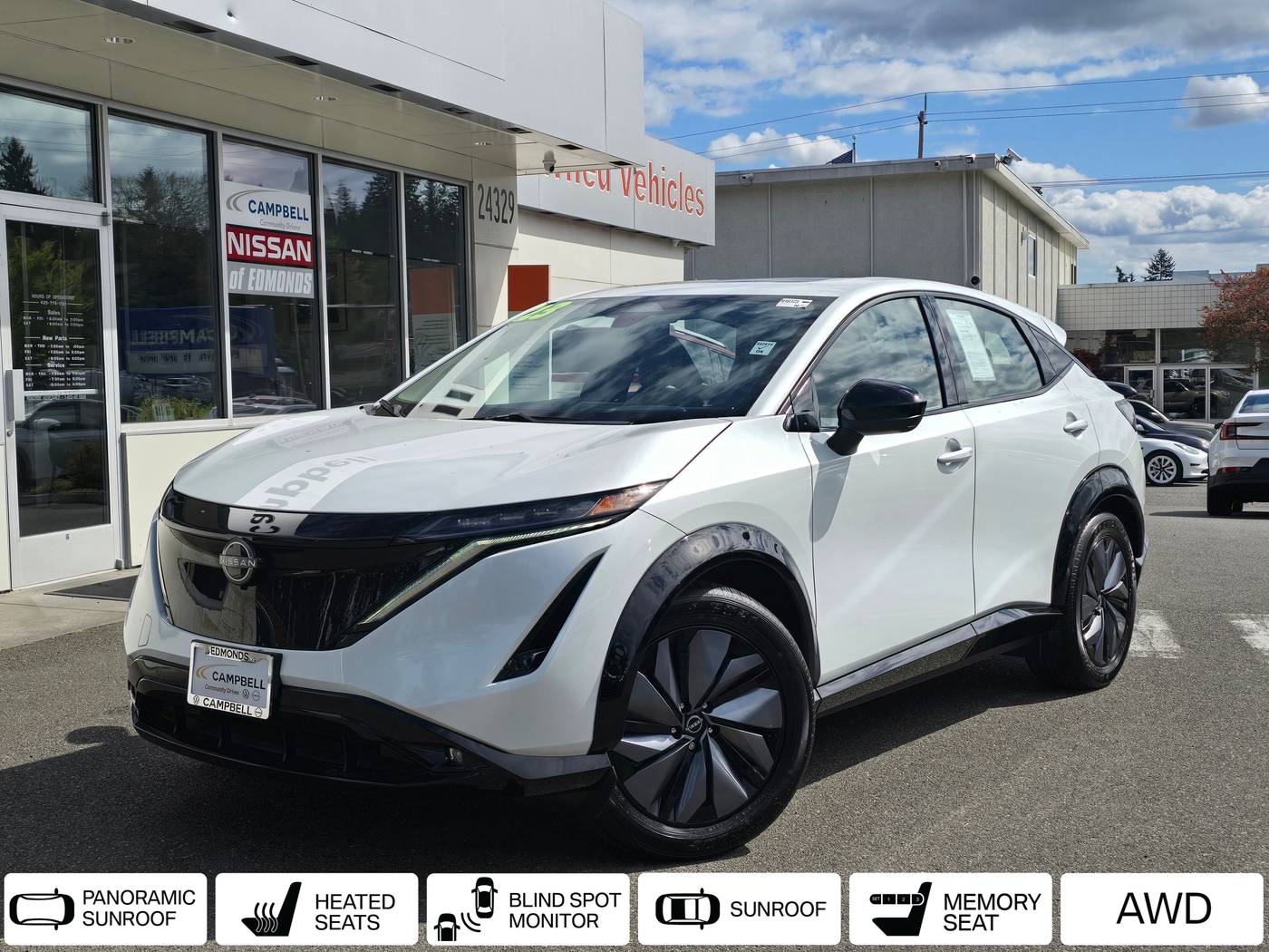 2023 Nissan Ariya Evolve+ — SUV — 8,961 mi — Edmonds, WA
