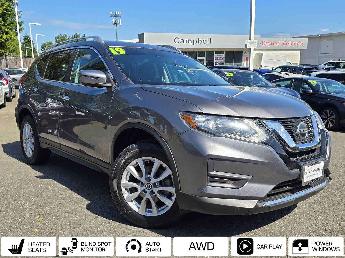 2019 Nissan Rogue SV — SUV — 35,881 mi — Edmonds, WA