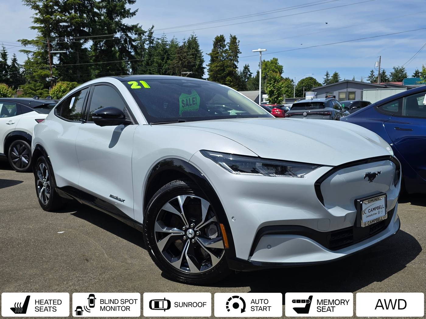 2021 Ford Mustang Mach-E Premium — SUV — 50,151 mi — Edmonds, WA