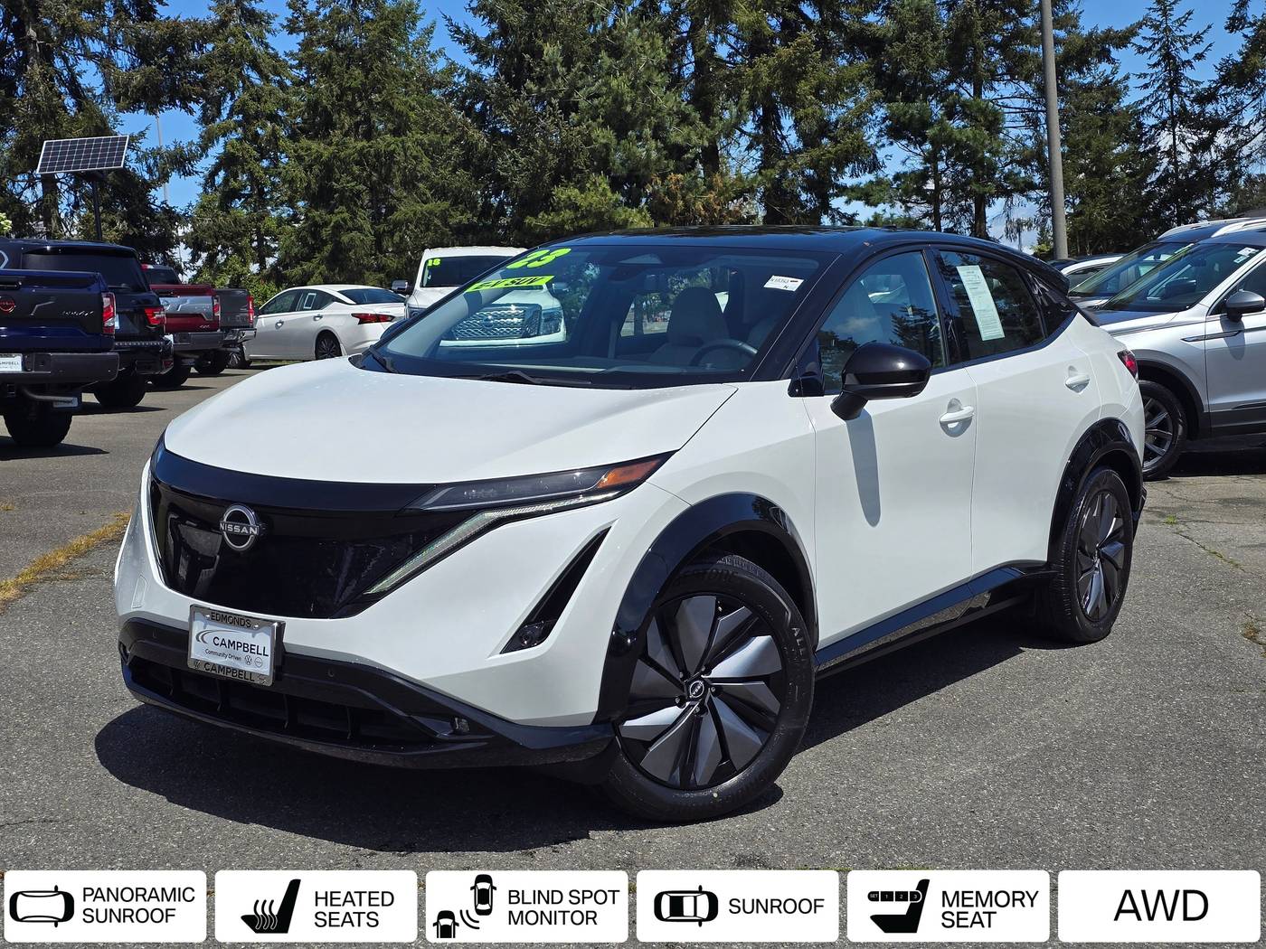 2023 Nissan Ariya Evolve+ — SUV — 12,745 mi — Edmonds, WA