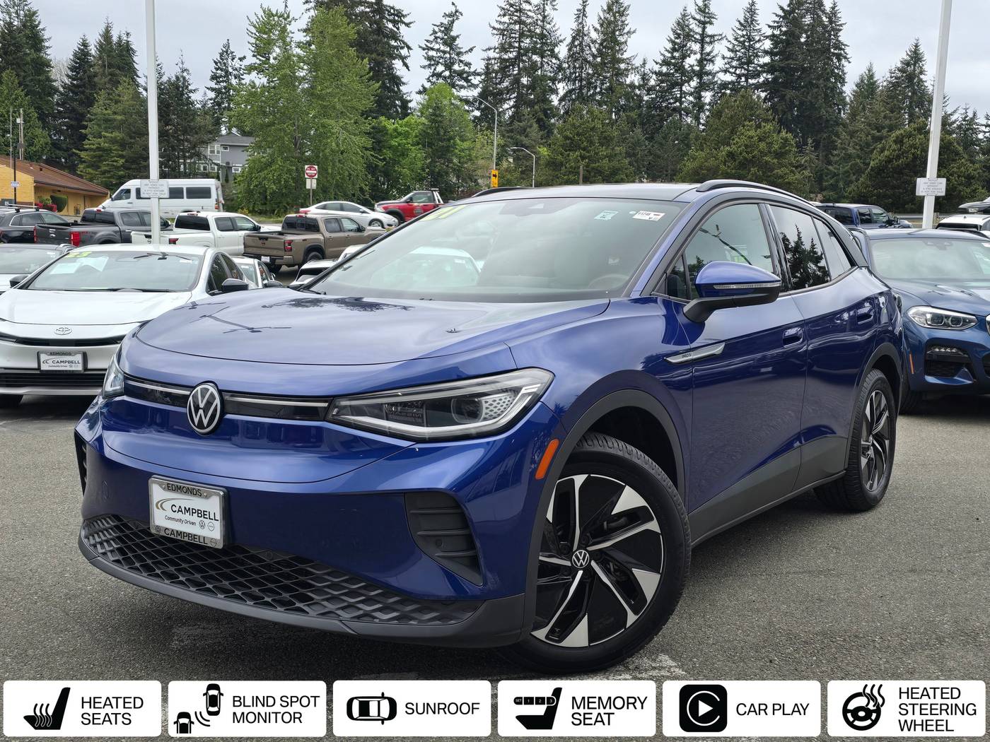 2021 Volkswagen ID.4 Pro S — SUV — 34,810 mi — Edmonds, WA