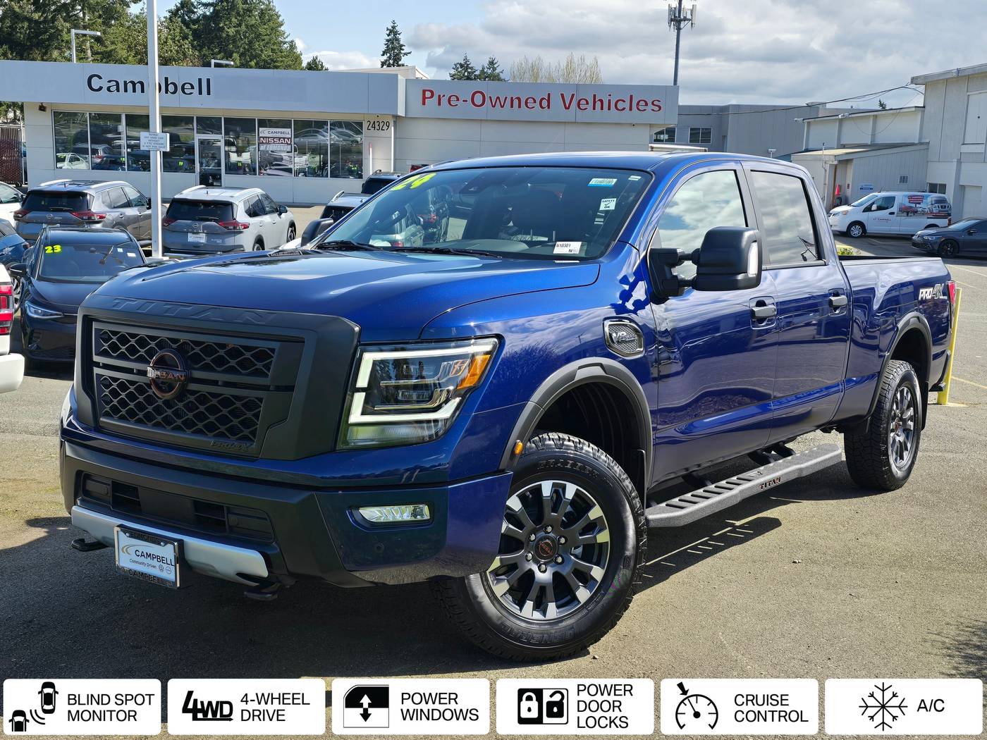 2024 Nissan Titan XD PRO-4X — Pickup Truck — 4,801 mi — Edmonds, WA