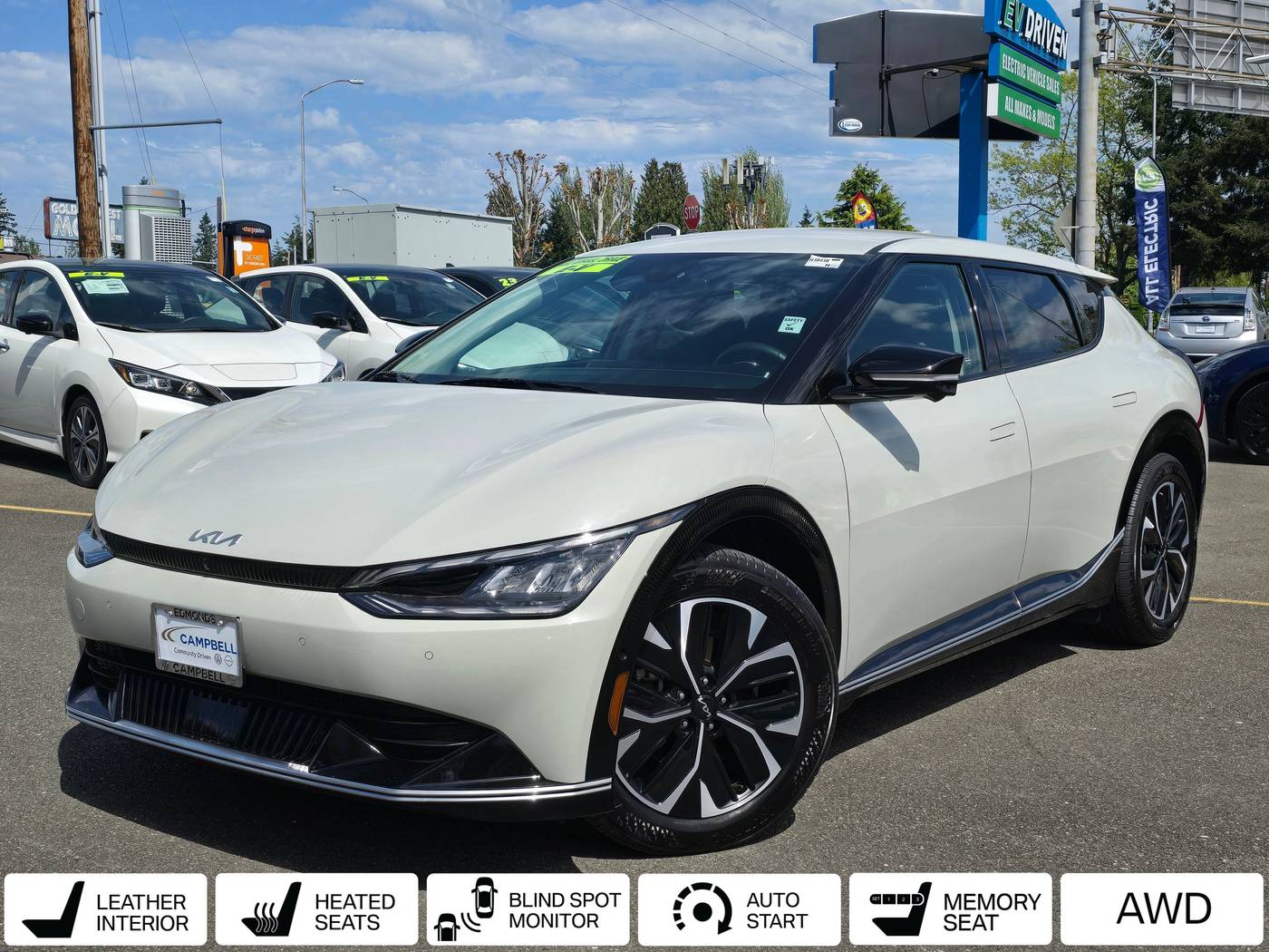 2023 Kia EV6 Wind — SUV — 15,138 mi — Edmonds, WA
