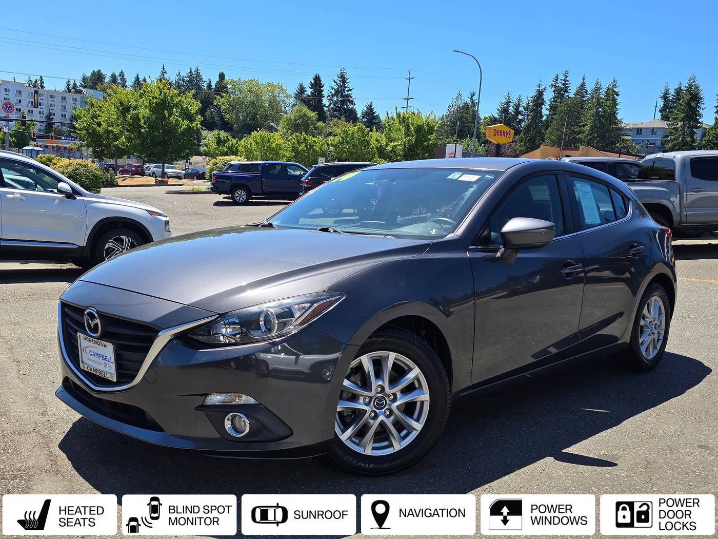 2014 Mazda Mazda3 i Grand Touring — Hatchback — 73,849 mi — Edmonds, WA