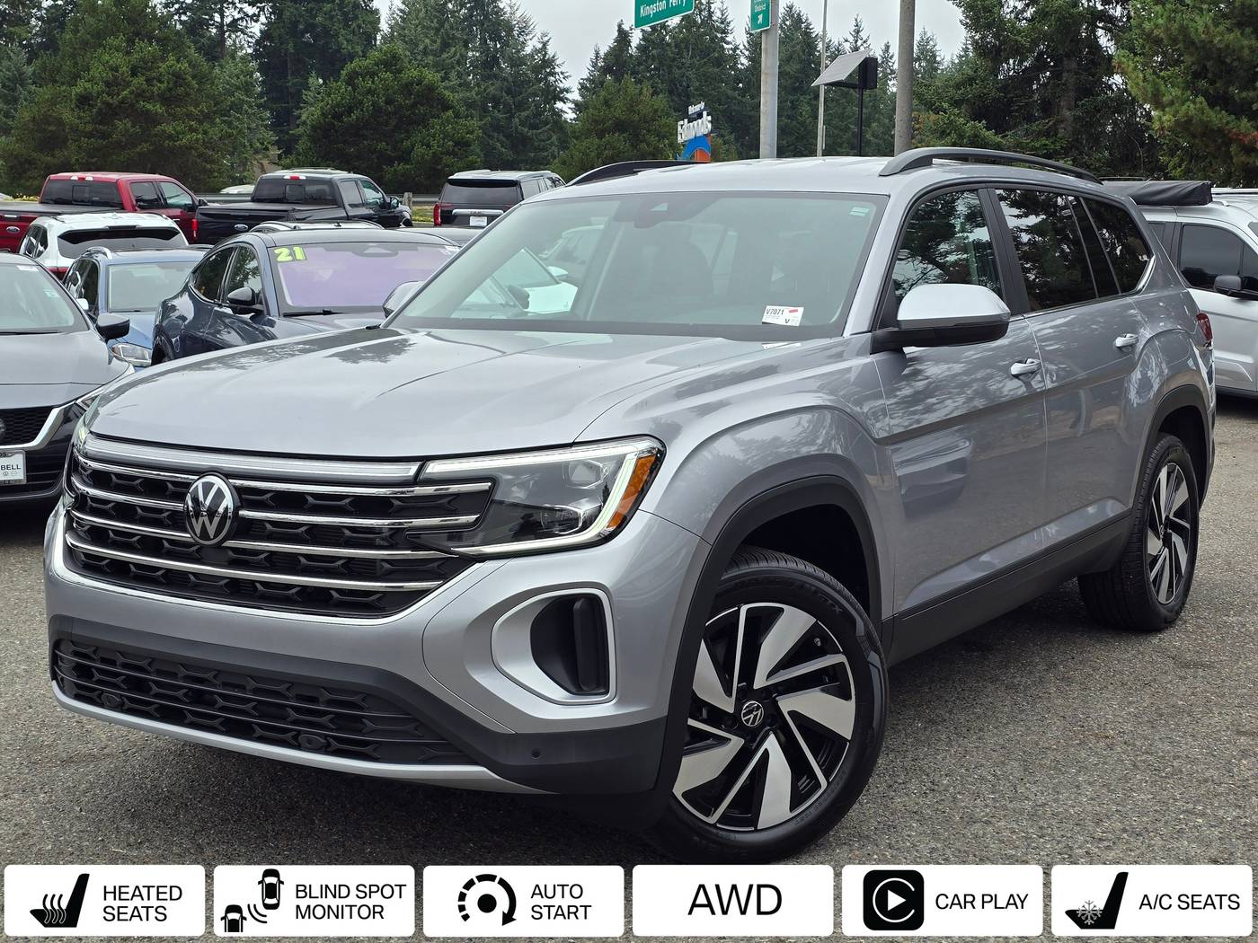 2024 Volkswagen Atlas SE with Technology — SUV — 10,888 mi — Edmonds, WA