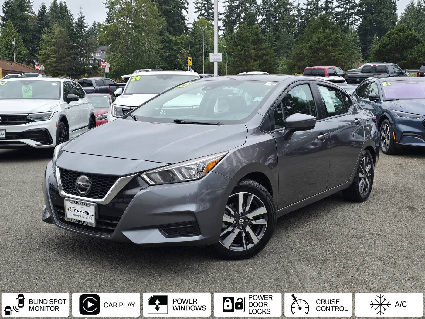 2021 Nissan Versa SV — Sedan — 66,809 mi — Edmonds, WA