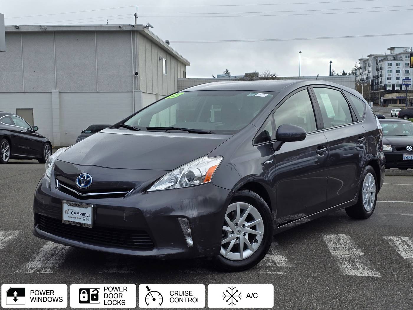 2013 Toyota Prius v Two — Wagon — 68,316 mi — Edmonds, WA