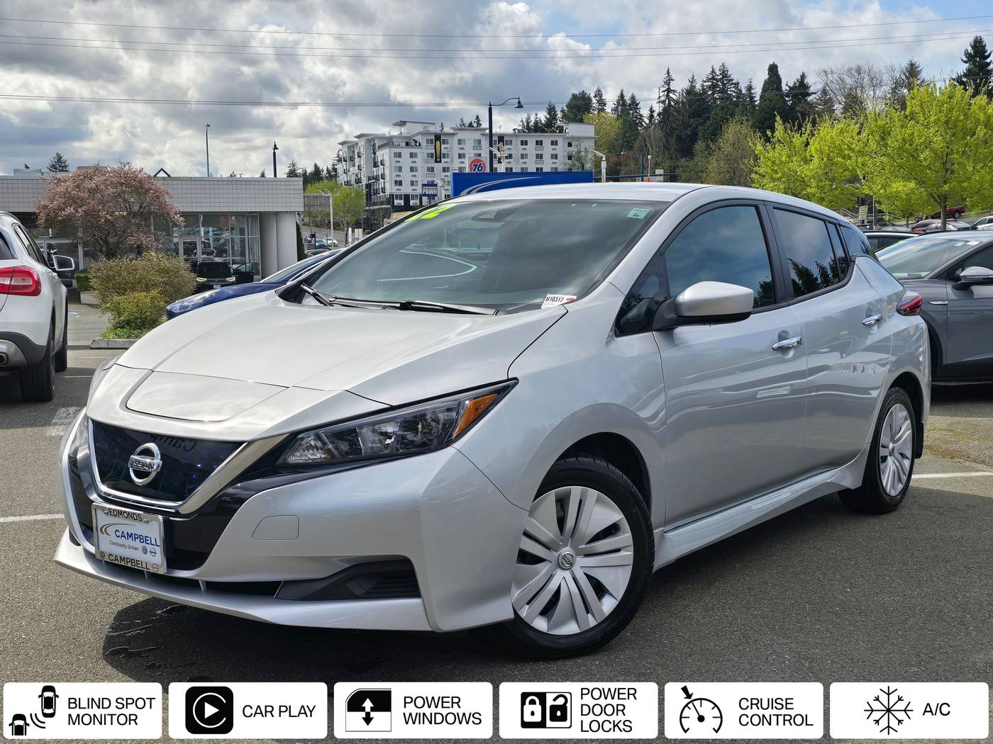 2022 Nissan LEAF S — Hatchback — 22,411 mi — Edmonds, WA