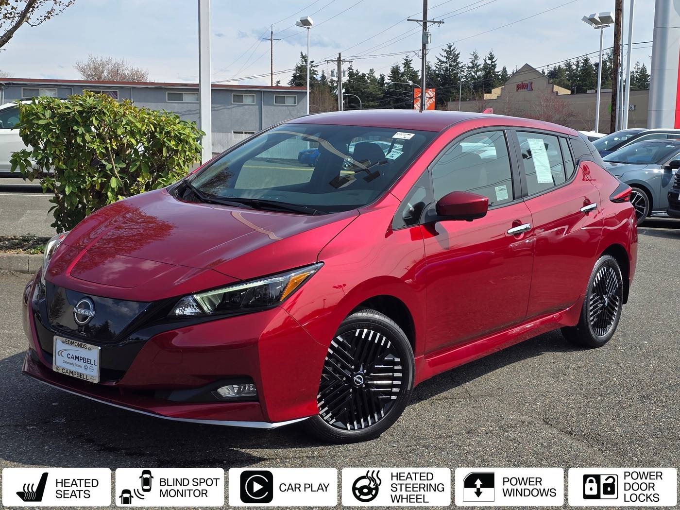 2024 Nissan LEAF SV PLUS — Hatchback — 13,630 mi — Edmonds, WA