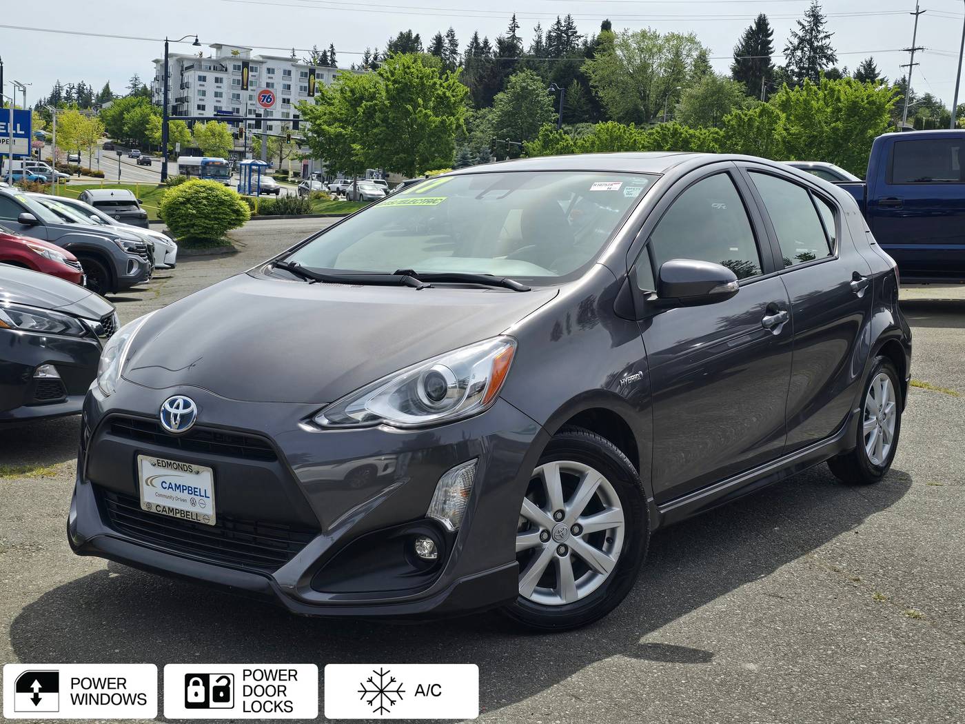2017 Toyota Prius c One — Hatchback — 26,062 mi — Edmonds, WA