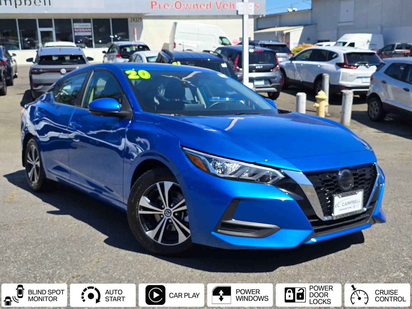 2020 Nissan Sentra SV — Sedan — 46,508 mi — Edmonds, WA
