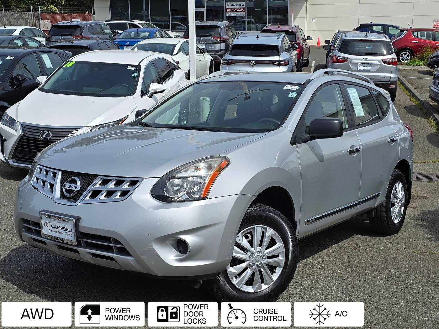 2015 Nissan Rogue Select S — SUV — 62,862 mi — Edmonds, WA