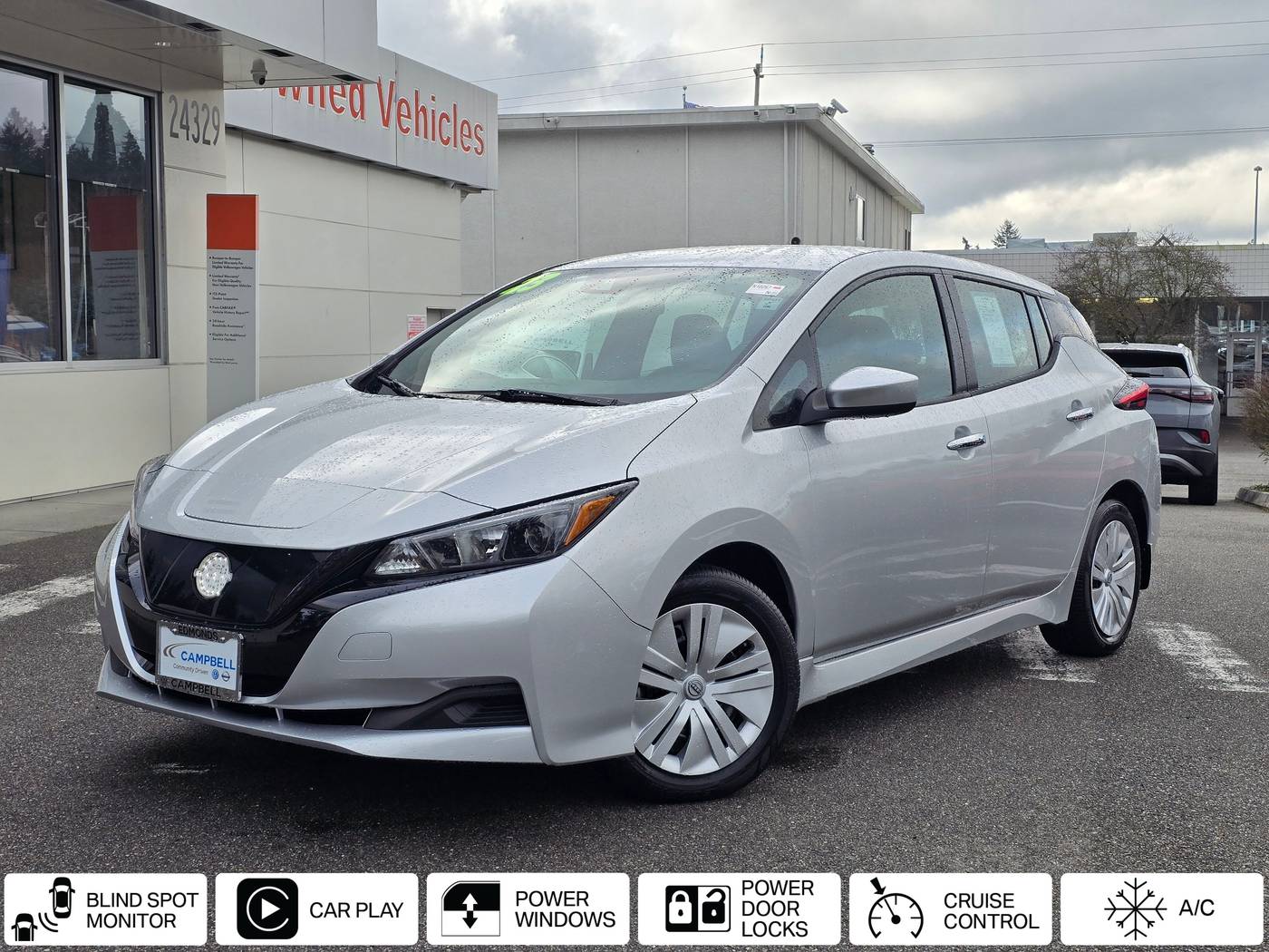 2023 Nissan LEAF S — Hatchback — 13,680 mi — Edmonds, WA