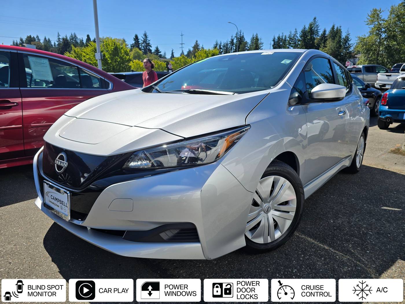 2024 Nissan LEAF S — Hatchback — 14,736 mi — Edmonds, WA