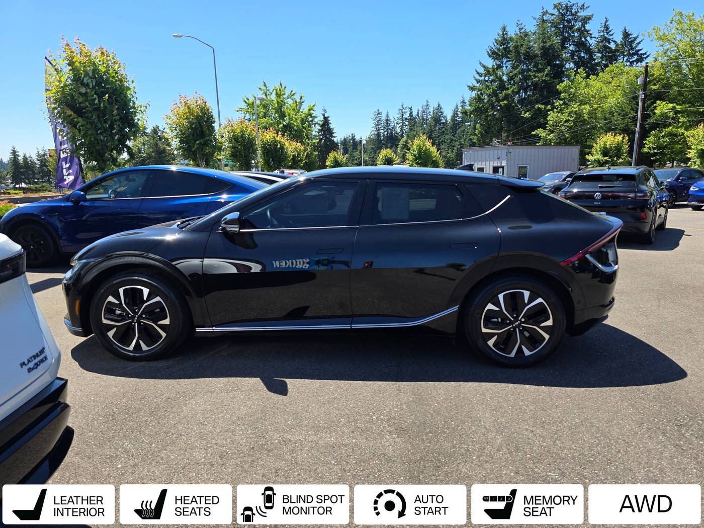 2022 Kia EV6 Wind — SUV — 43,664 mi — Edmonds, WA
