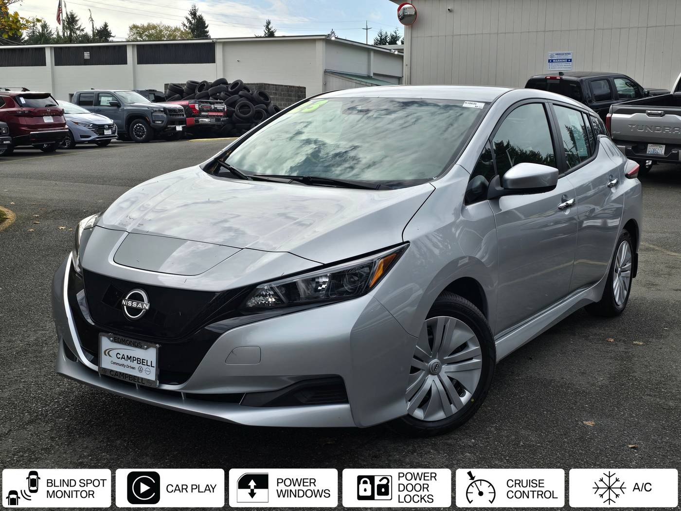 2023 Nissan LEAF S — Hatchback — 15,217 mi — Edmonds, WA