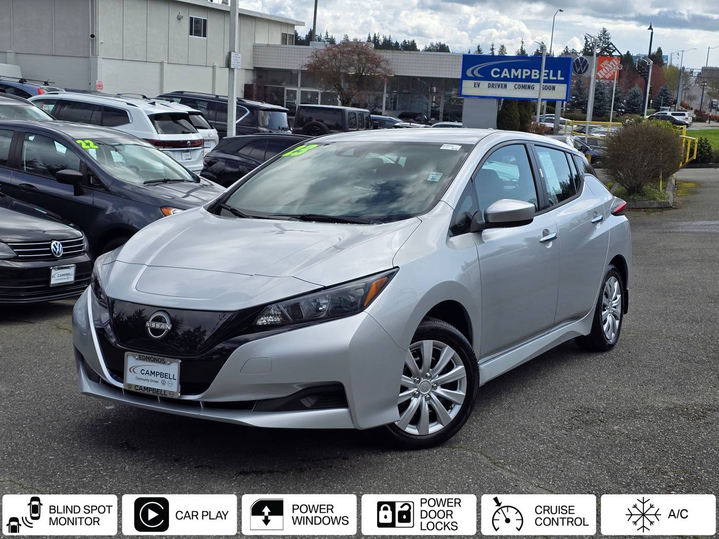 2023 Nissan LEAF S — Hatchback — 8,717 mi — Edmonds, WA