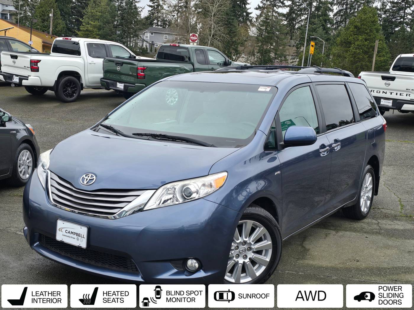 2017 Toyota Sienna XLE — Minivan — 40,809 mi — Edmonds, WA