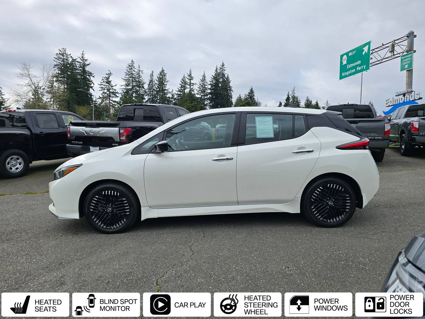 2023 Nissan LEAF SV PLUS — Hatchback — 21,777 mi — Edmonds, WA