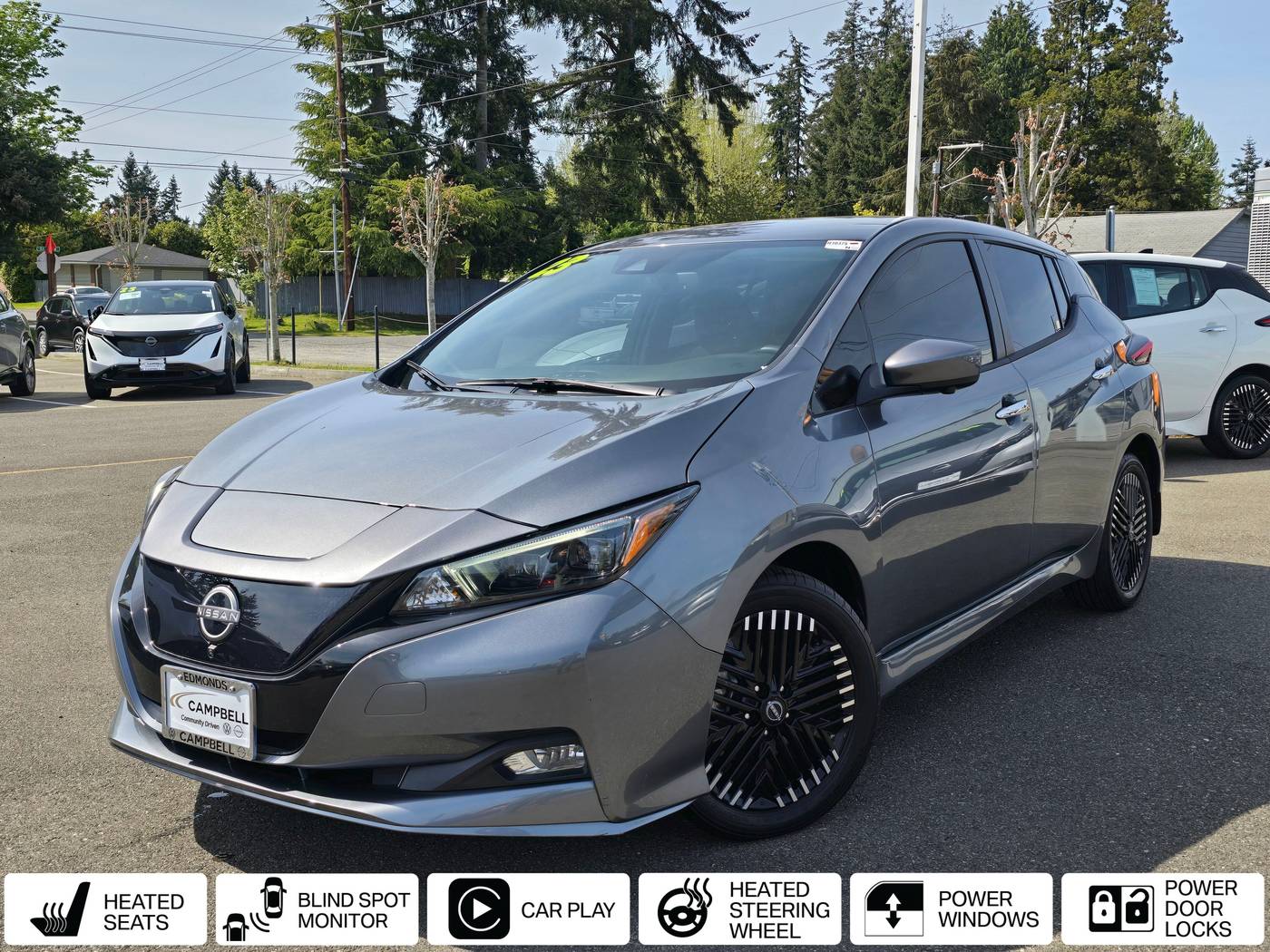 2023 Nissan LEAF SV PLUS — Hatchback — 4,239 mi — Edmonds, WA
