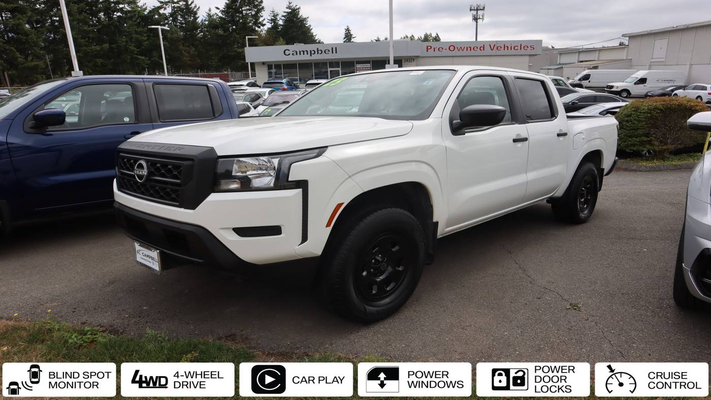 2023 Nissan Frontier S — Pickup Truck — 21,661 mi — Edmonds, WA