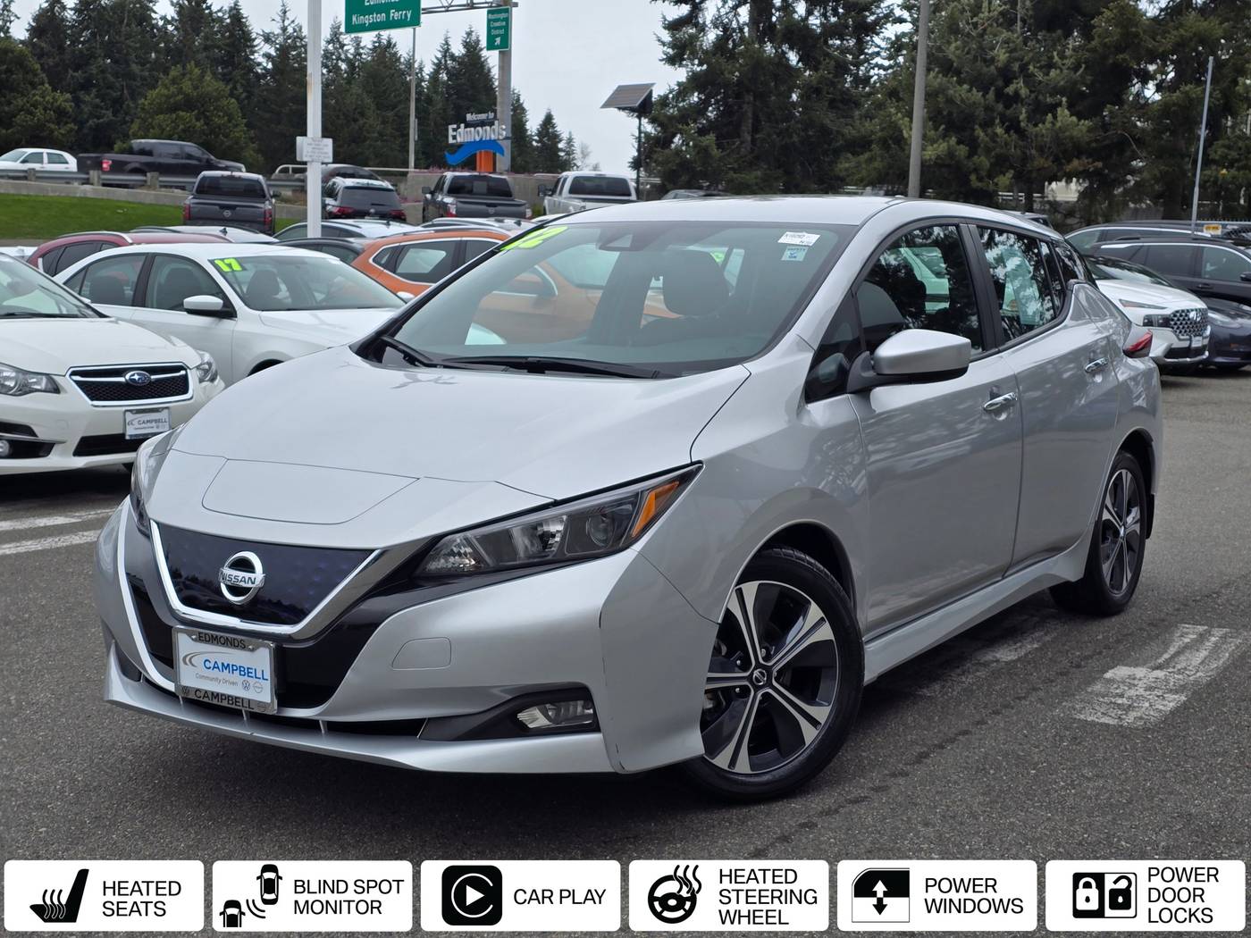 2022 Nissan LEAF SV — Hatchback — 27,332 mi — Edmonds, WA