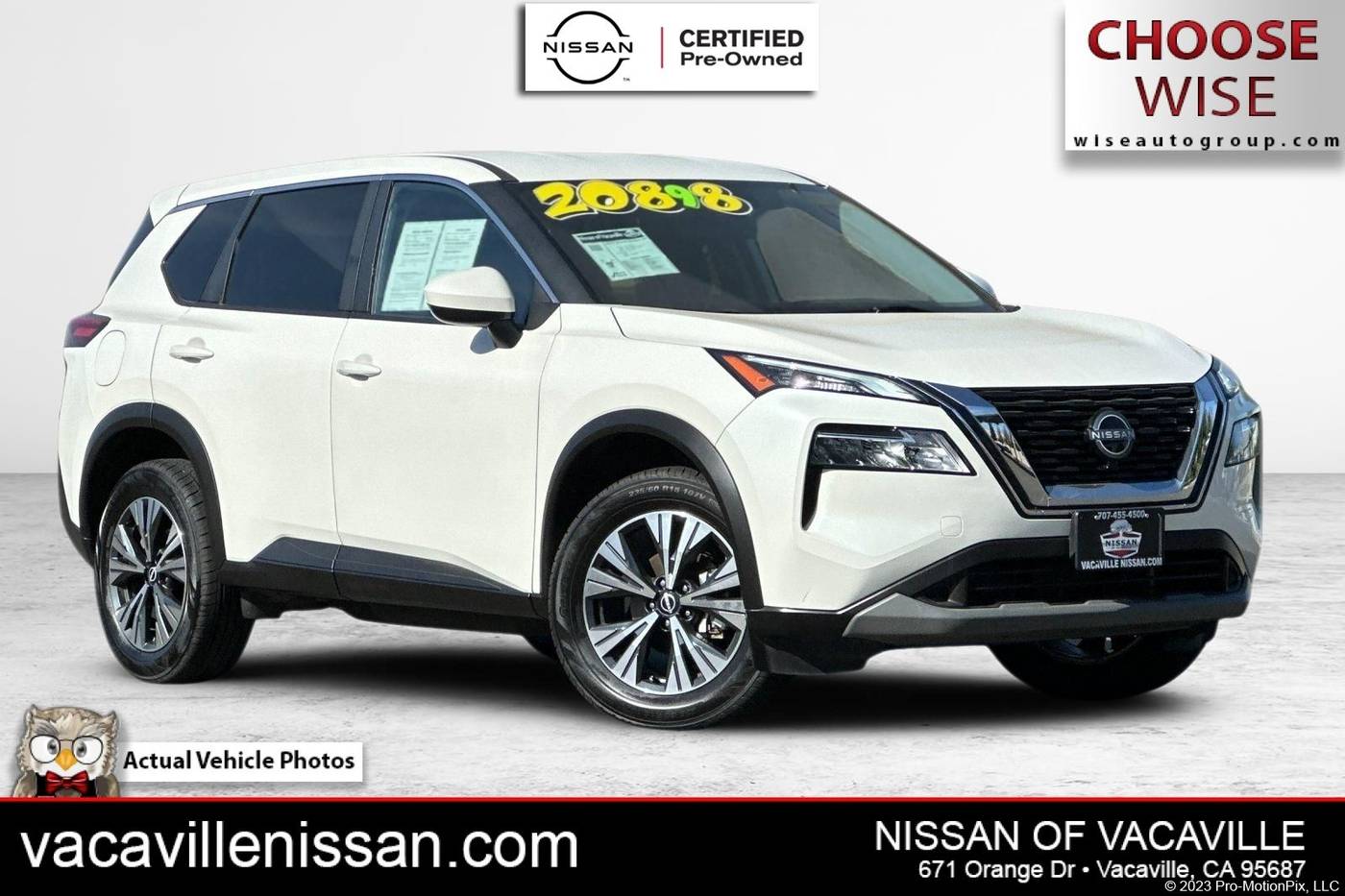 2023 Nissan Rogue SV — SUV — 52,361 mi — Vacaville, CA