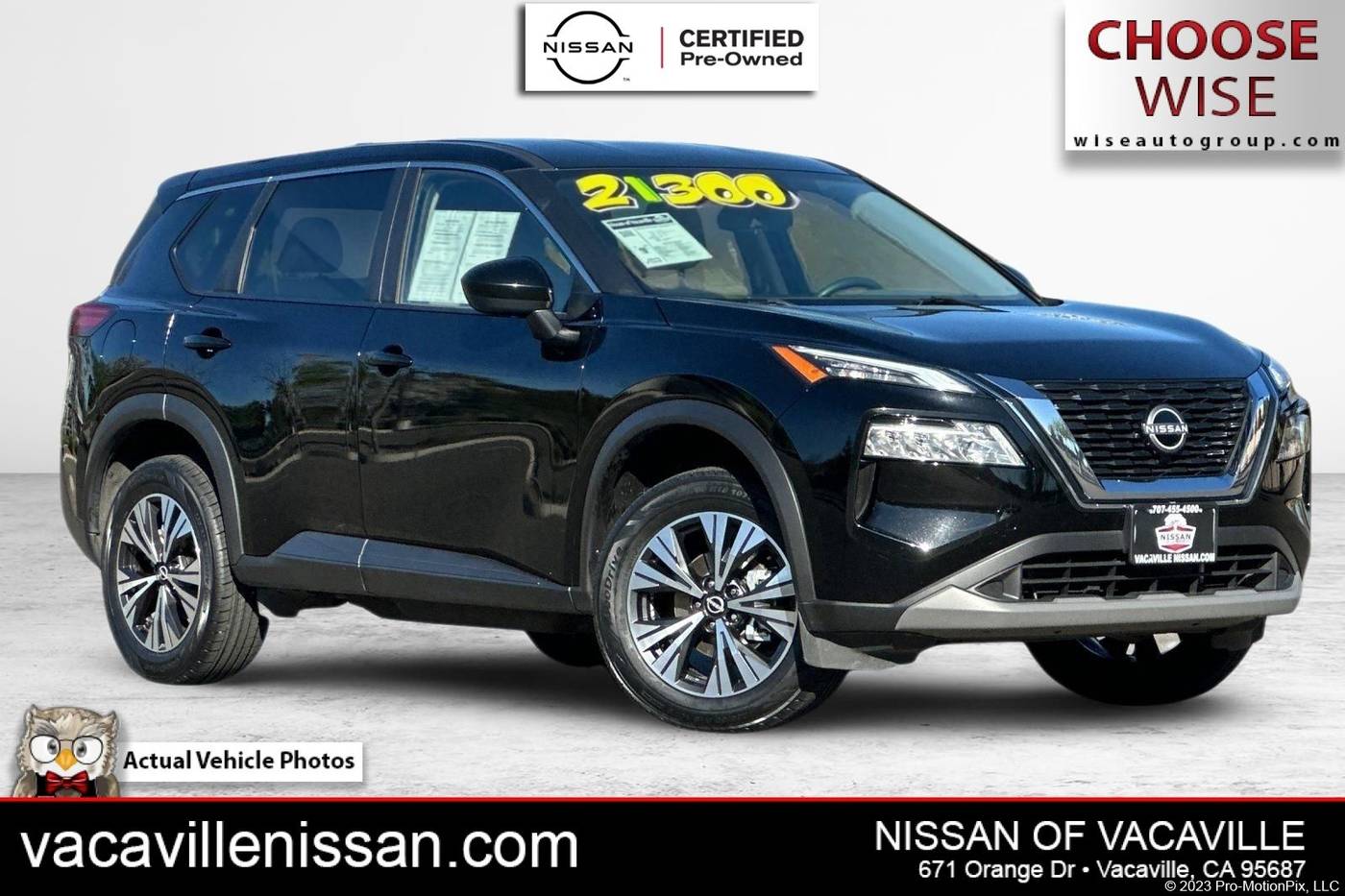 2023 Nissan Rogue SV — SUV — 48,603 mi — Vacaville, CA