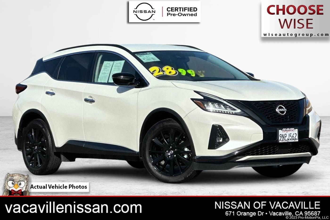 2023 Nissan Murano SV — SUV — 7,847 mi — Vacaville, CA