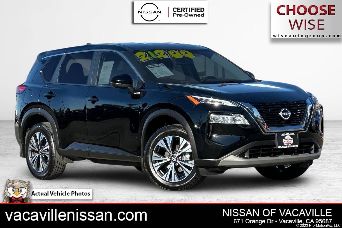 2023 Nissan Rogue SV — SUV — 46,622 mi — Vacaville, CA