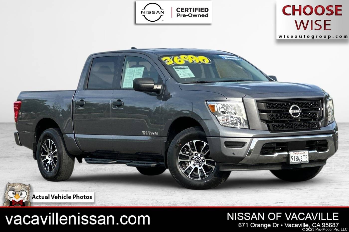 2023 Nissan Titan SV — Pickup Truck — 19,610 mi — Vacaville, CA