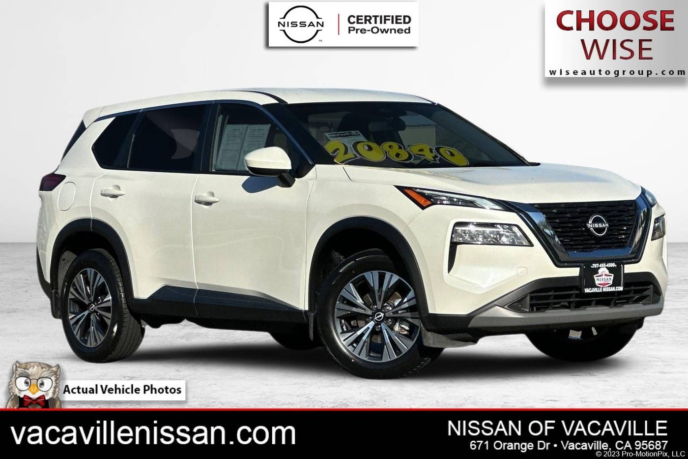 2023 Nissan Rogue SV — SUV — 46,457 mi — Vacaville, CA