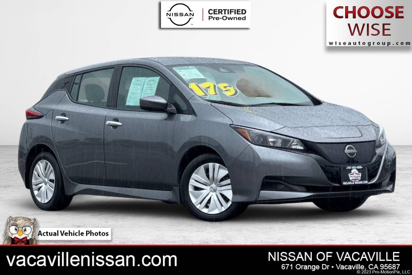 2024 Nissan LEAF S — Hatchback — 8,251 mi — Vacaville, CA