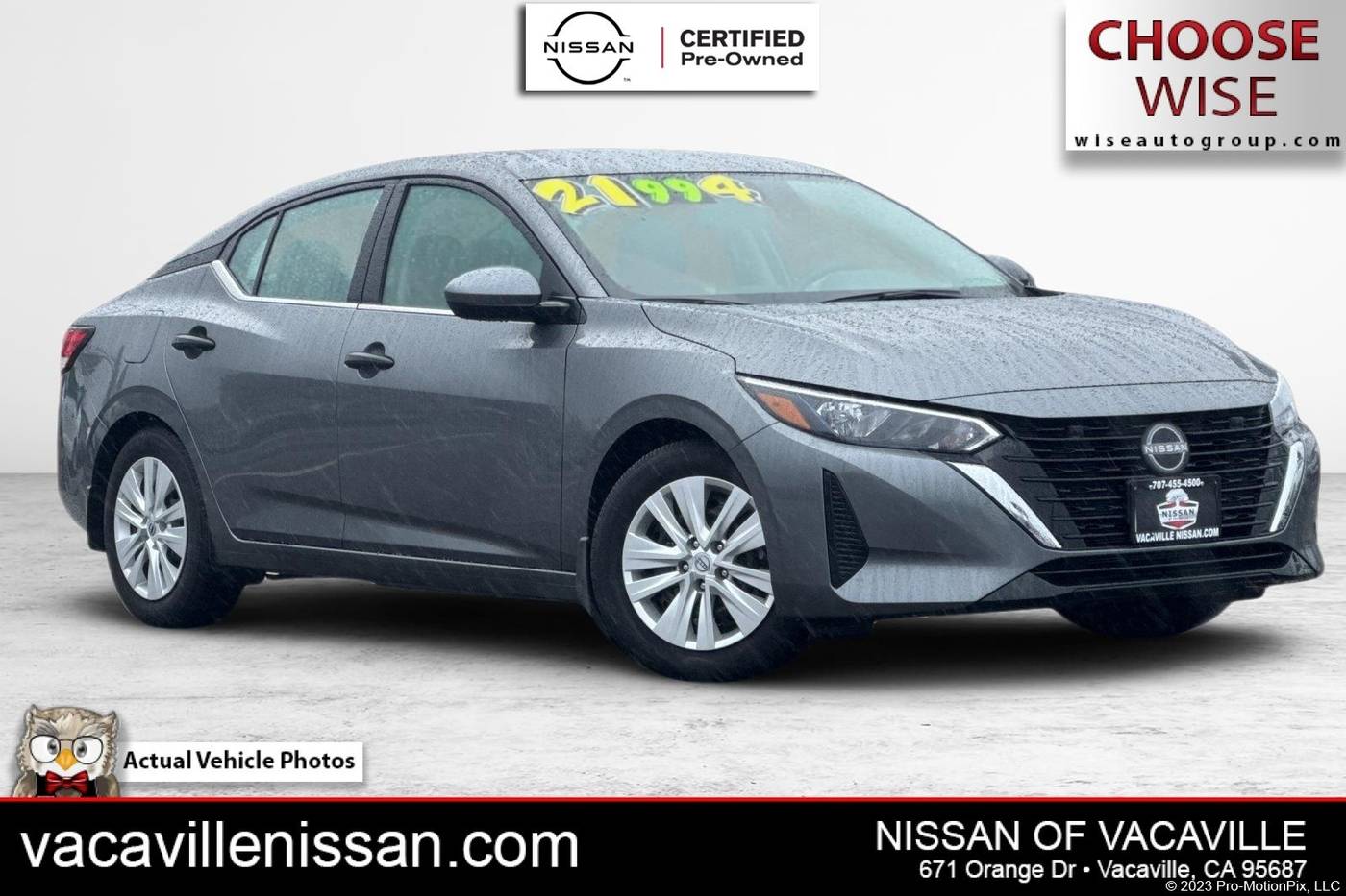 2024 Nissan Sentra S — Sedan — 5,185 mi — Vacaville, CA