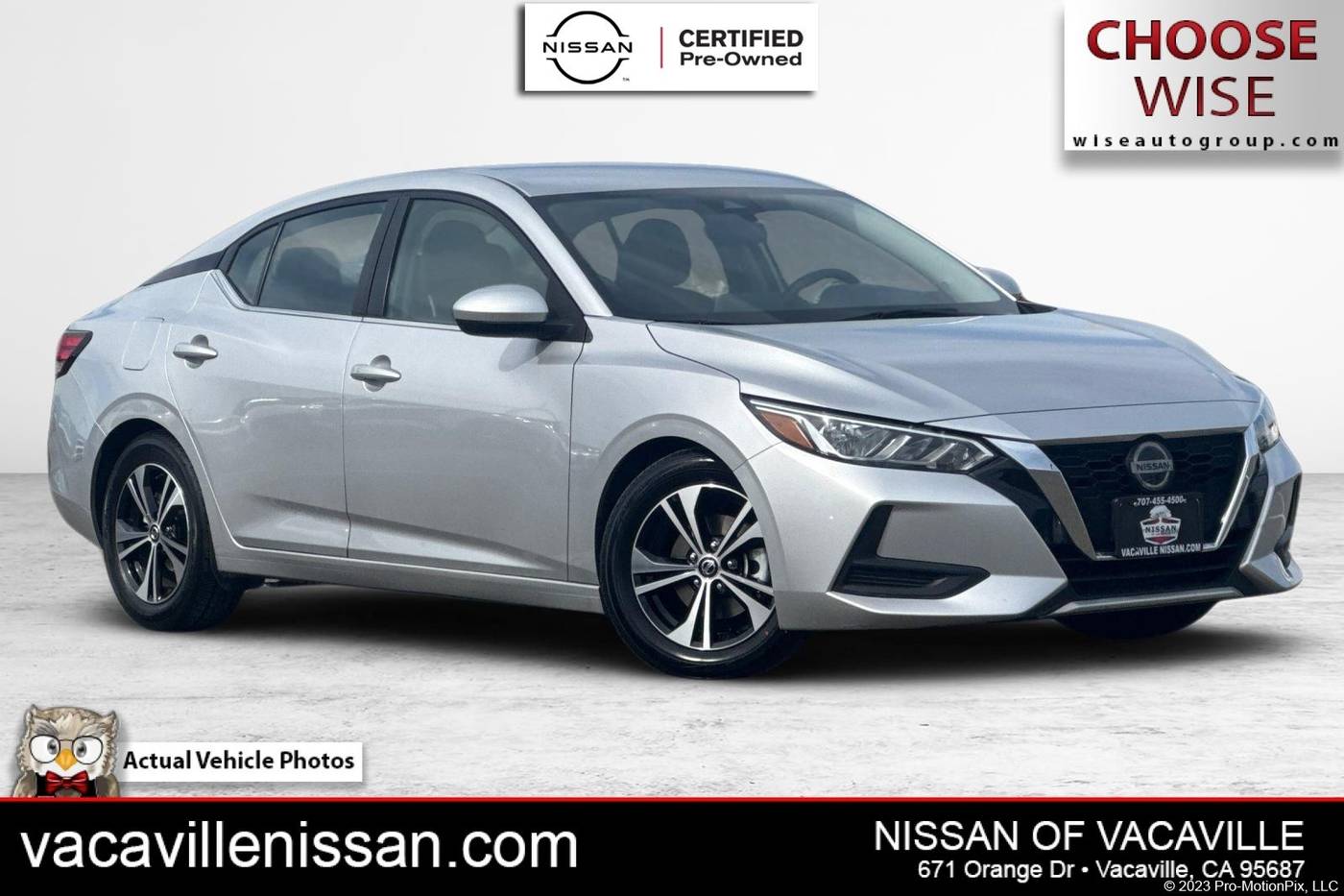2021 Nissan Sentra SV — Sedan — 63,672 mi — Vacaville, CA
