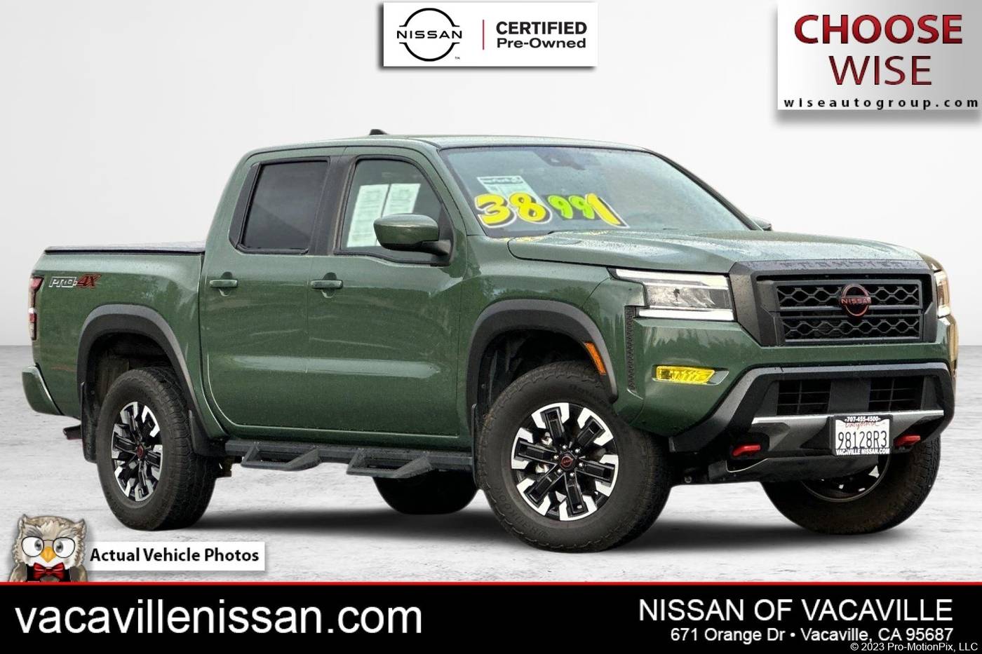 2023 Nissan Frontier PRO-4X — Pickup Truck — 14,751 mi — Vacaville, CA