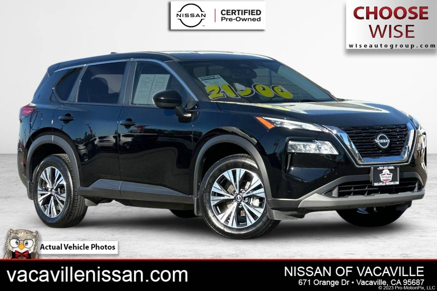 2023 Nissan Rogue SV — SUV — 45,775 mi — Vacaville, CA