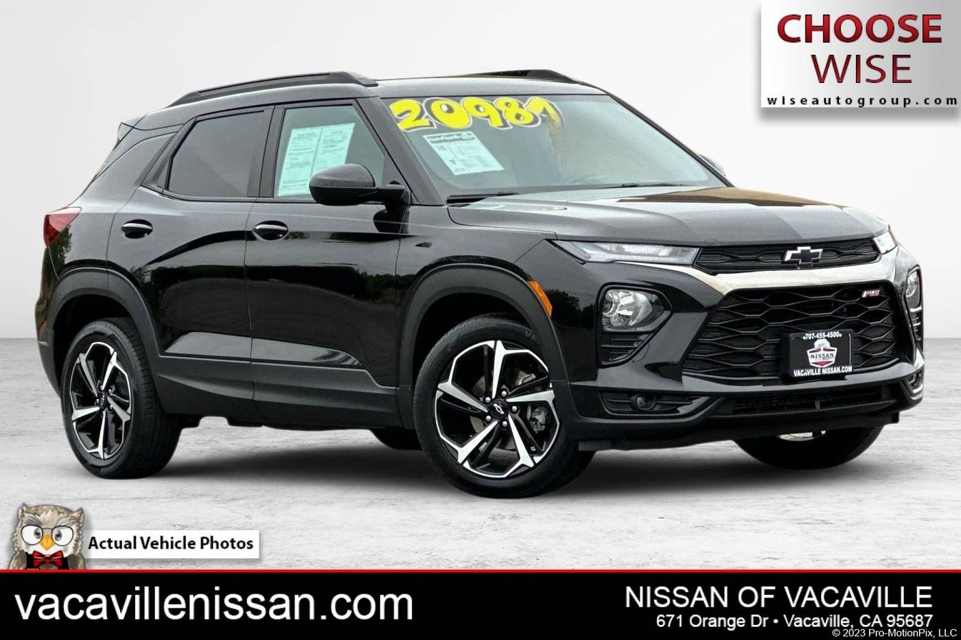 2021 Chevrolet Trailblazer RS — SUV — 34,961 mi — Vacaville, CA