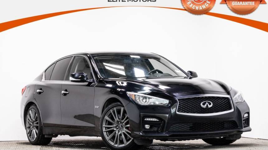 2017 INFINITI Q50 RED SPORT 400 — Sedan — 66,369 mi — Waukegan, IL