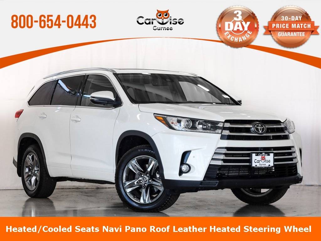 2018 Toyota Highlander Limited — SUV — 52,870 mi — Waukegan, IL