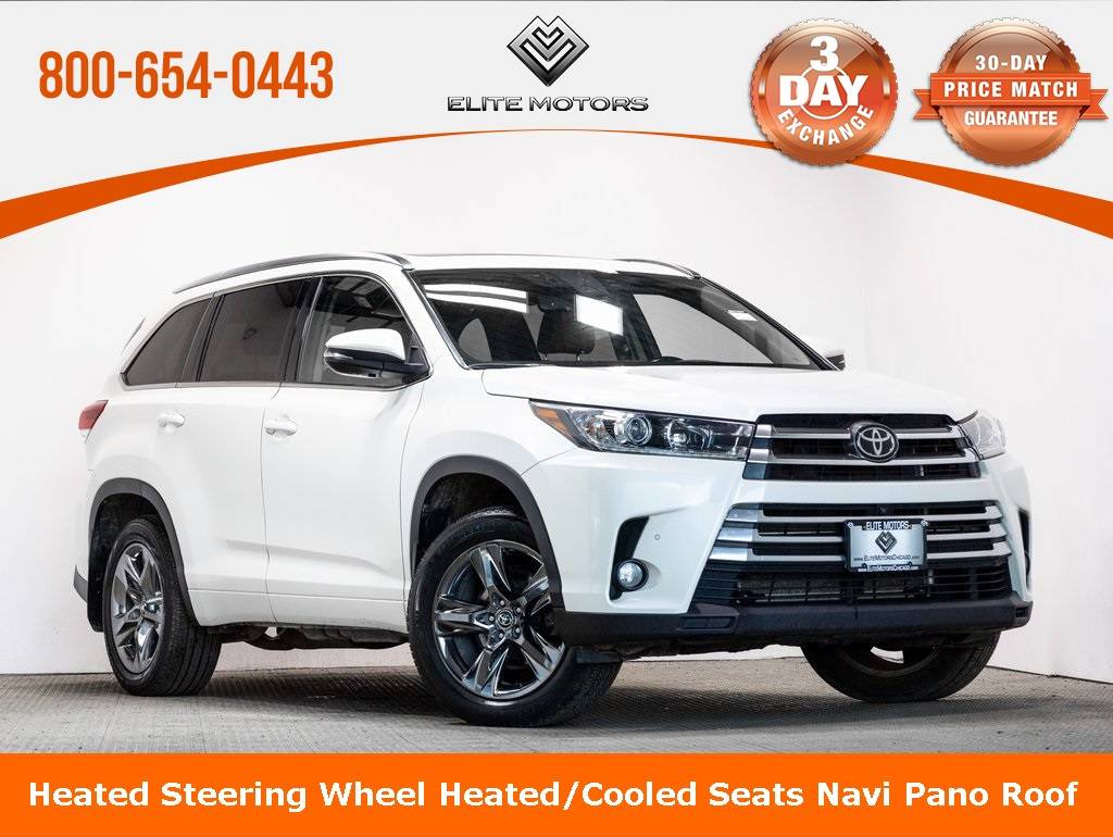 2018 Toyota Highlander Limited — SUV — 79,301 mi — Waukegan, IL