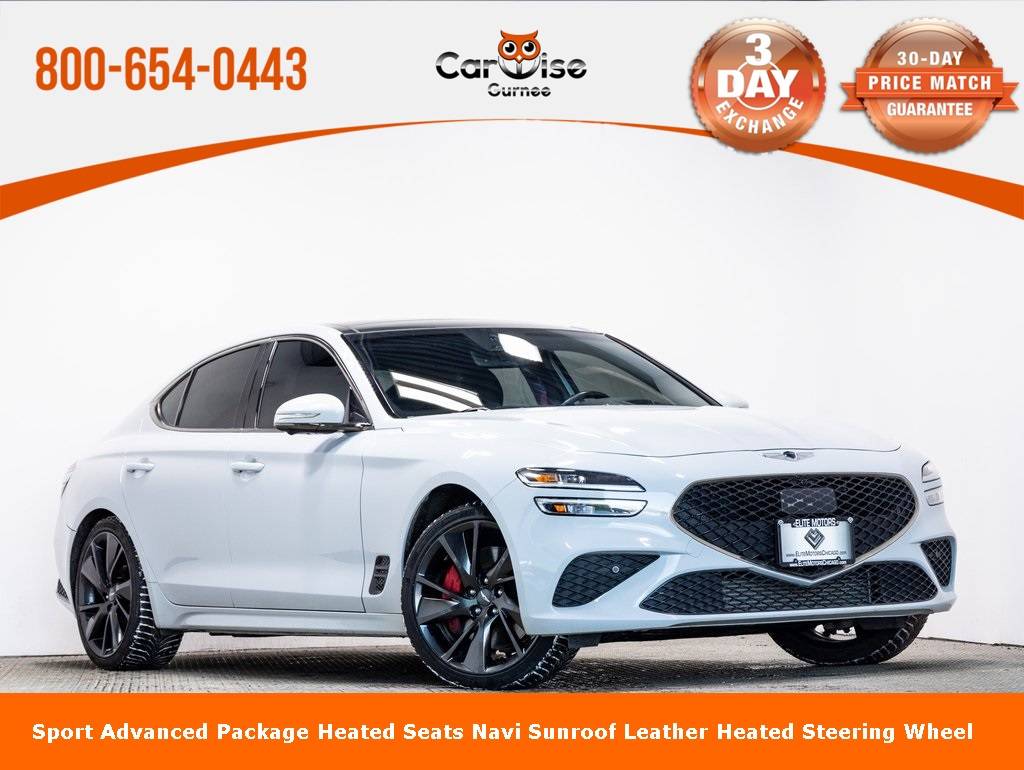 2022 Genesis G70 3.3T — Sedan — 57,092 mi — Waukegan, IL