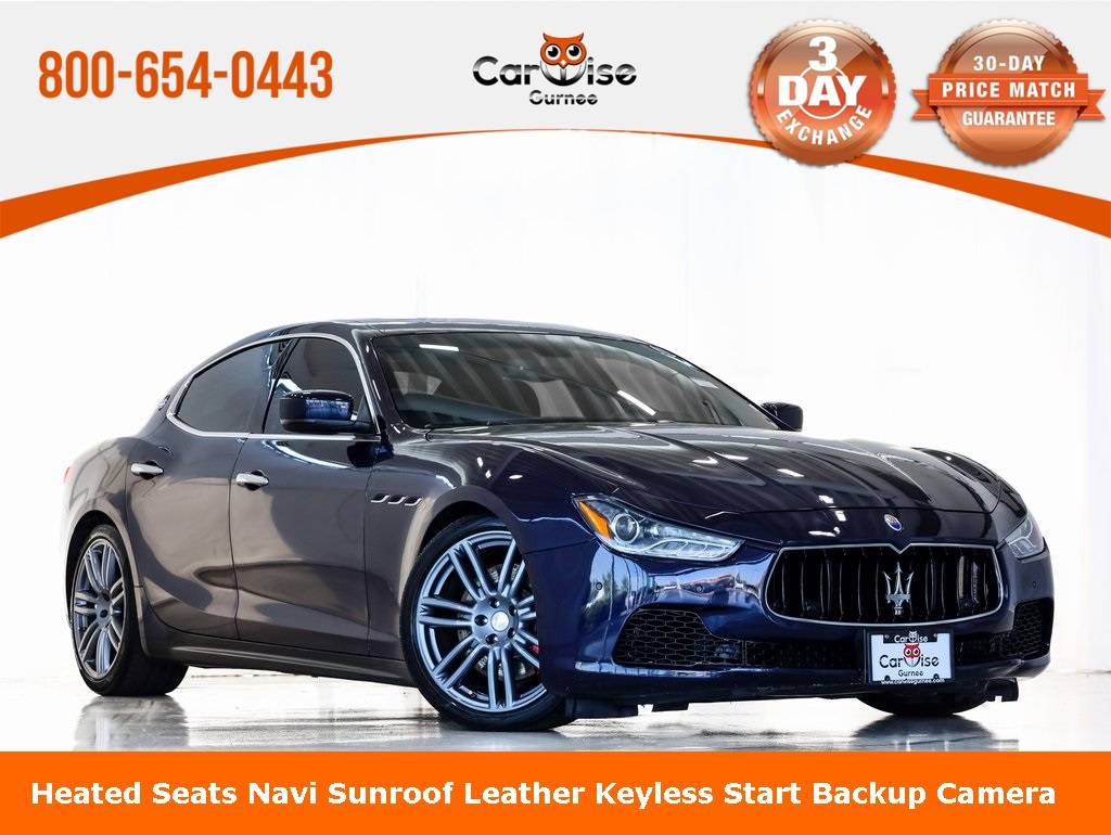 2015 Maserati Ghibli S Q4 — Sedan — 64,771 mi — Waukegan, IL