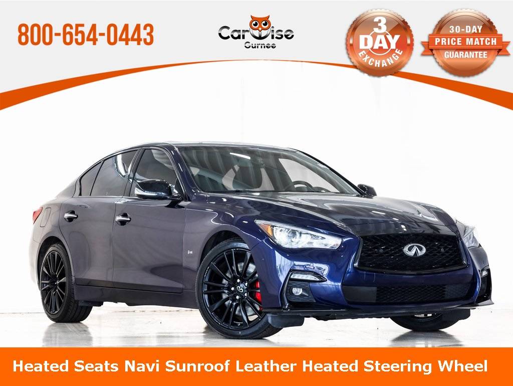 2021 INFINITI Q50 RED SPORT 400 — Sedan — 49,104 mi — Waukegan, IL