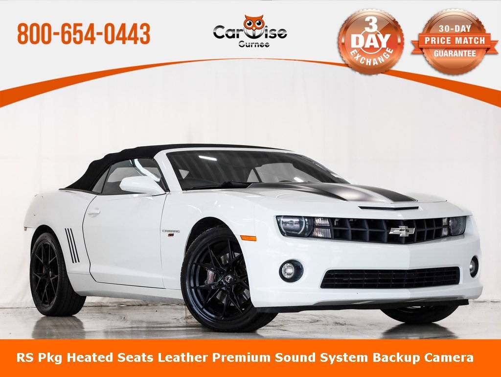 2012 Chevrolet Camaro 2SS — Convertible — 74,900 mi — Waukegan, IL