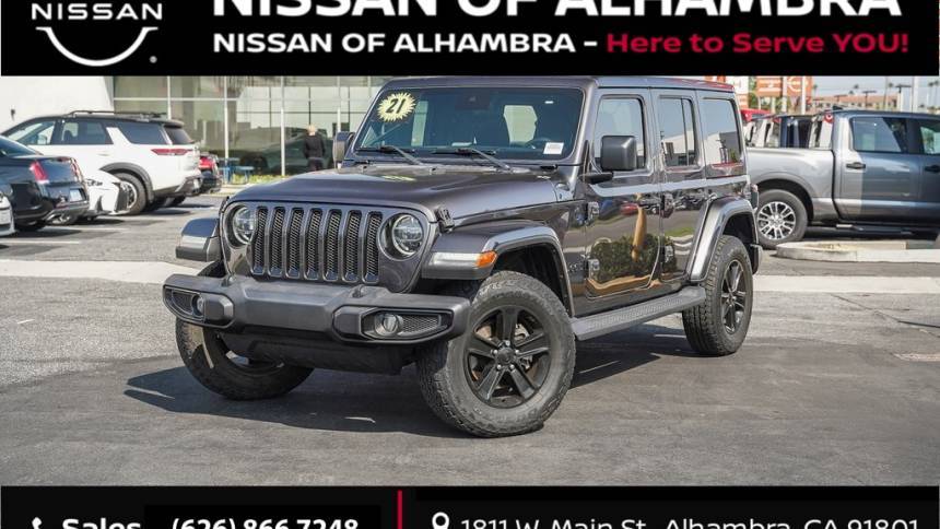 2021 Jeep Wrangler Sahara Altitude — SUV — 26,348 mi — Alhambra, CA