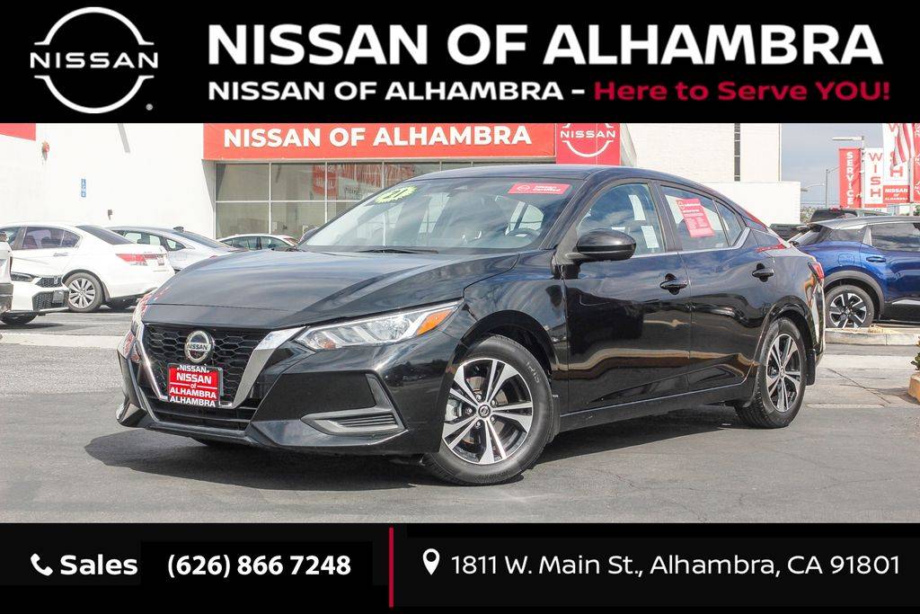2021 Nissan Sentra SV — Sedan — 65,918 mi — Alhambra, CA