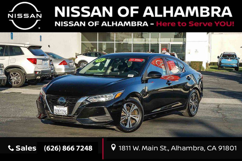2021 Nissan Sentra SV — Sedan — 66,718 mi — Alhambra, CA