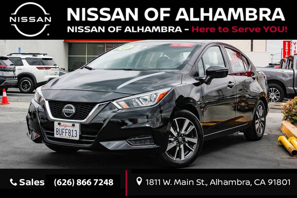 2021 Nissan Versa SV — Sedan — 66,877 mi — Alhambra, CA